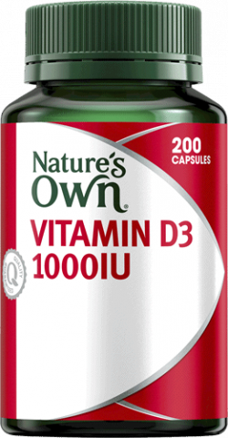 Nature’s Own Vitamin D3 1000IU