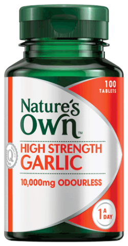 Nature’s Own High Strength Garlic 10,000
