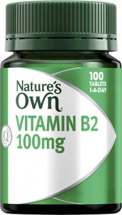 Nature’s Own Vitamin B2 100mg