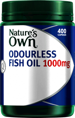 Nature’s Own Odourless Fish Oil 1000mg