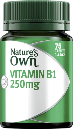 Nature’s Own Vitamin B1 250mg