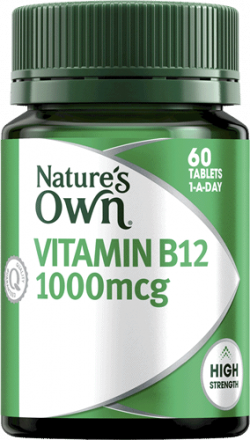 Nature’s Own Vitamin B12 1000mcg