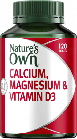 Nature’s Own Calcium, Magnesium & Vitamin D3