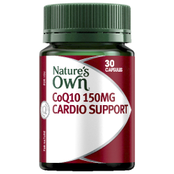 Nature’s Own CoQ10 150mg Cardio Support