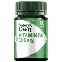 Nature’s Own Vitamin B6 100mg